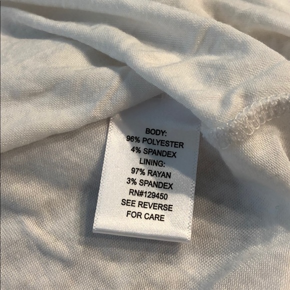 APT.9 White Lined Lace Dress - Great Swim Cover Up - Picture 5 of 15